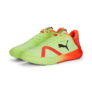 Puma Indoor Shoes Accelerate Turbo Nitro II yellow/red Men